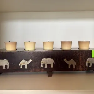 Safari votive candle holder
