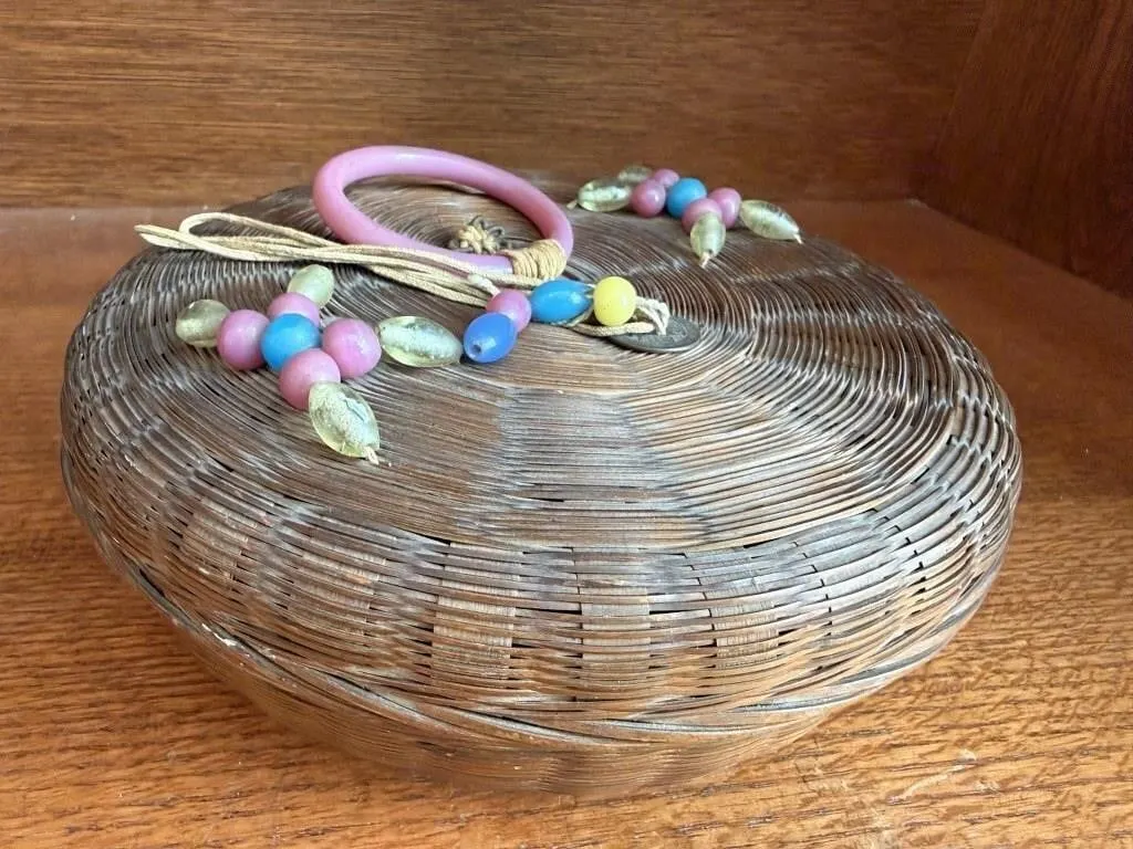 Chinese sewing basket