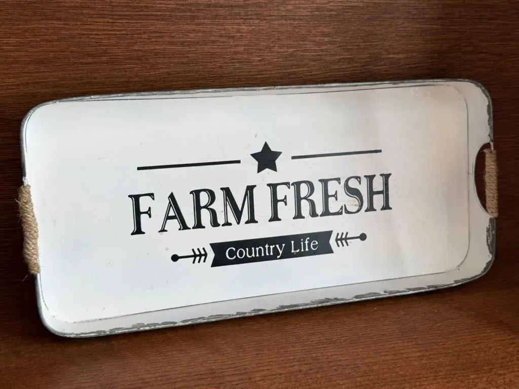 Farm Fresh tray