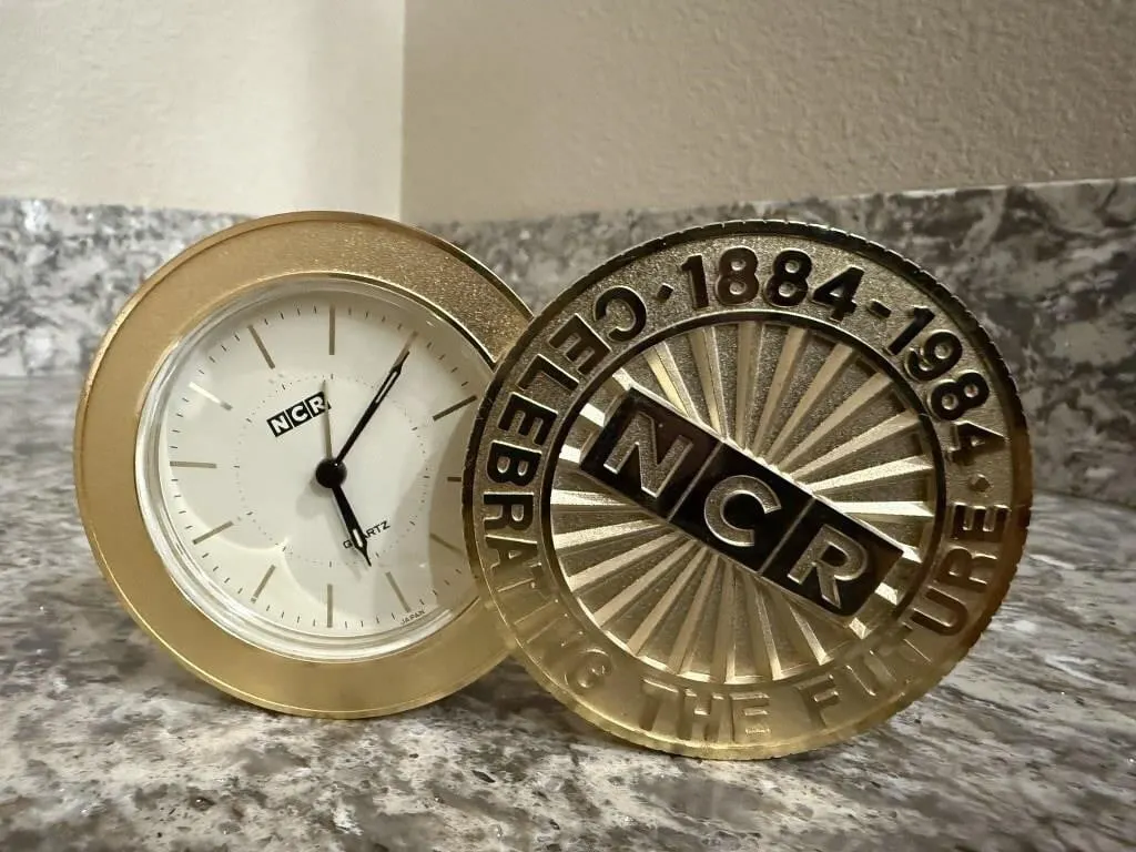 NCR Centennial clock