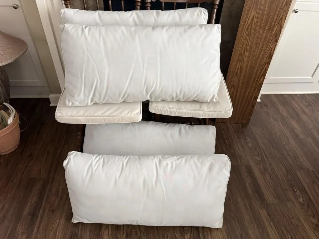 Indoor/outdoor cushions
