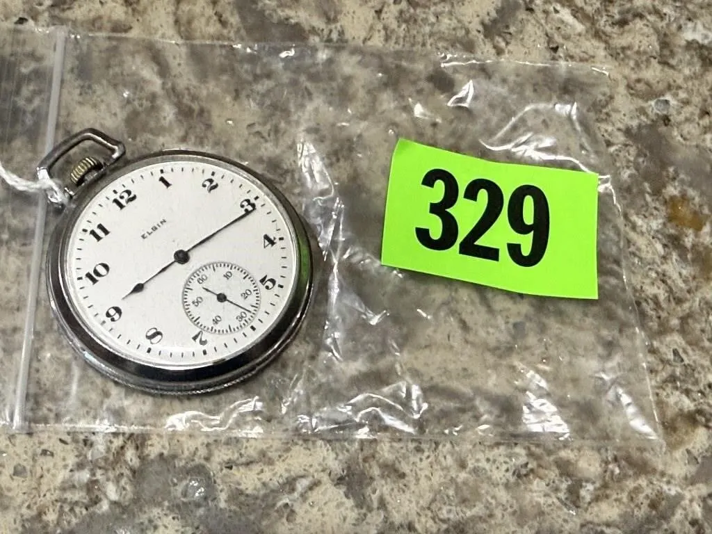 Antique railroad watch