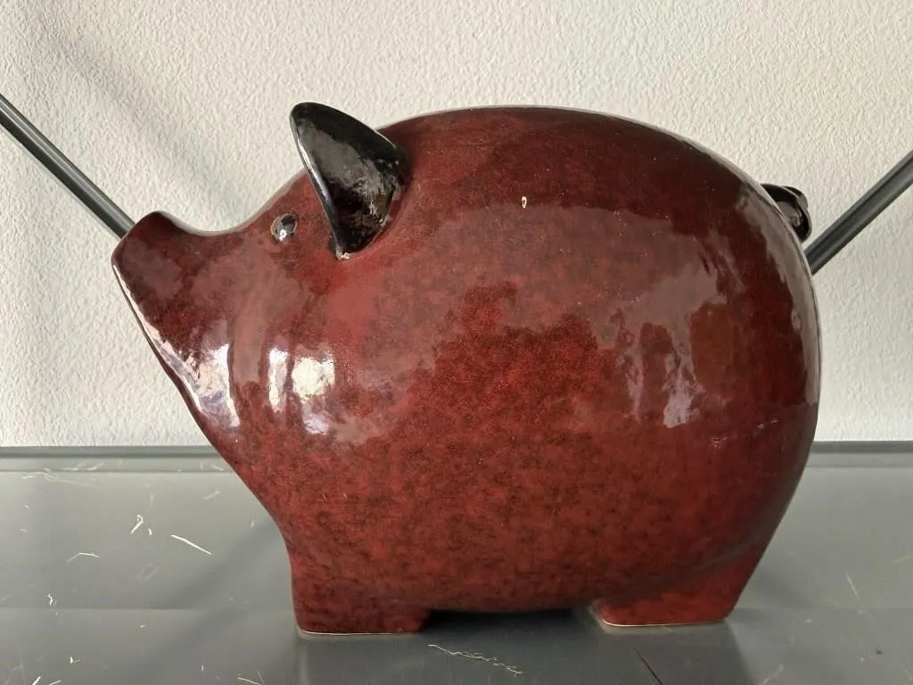 Ceramic pig