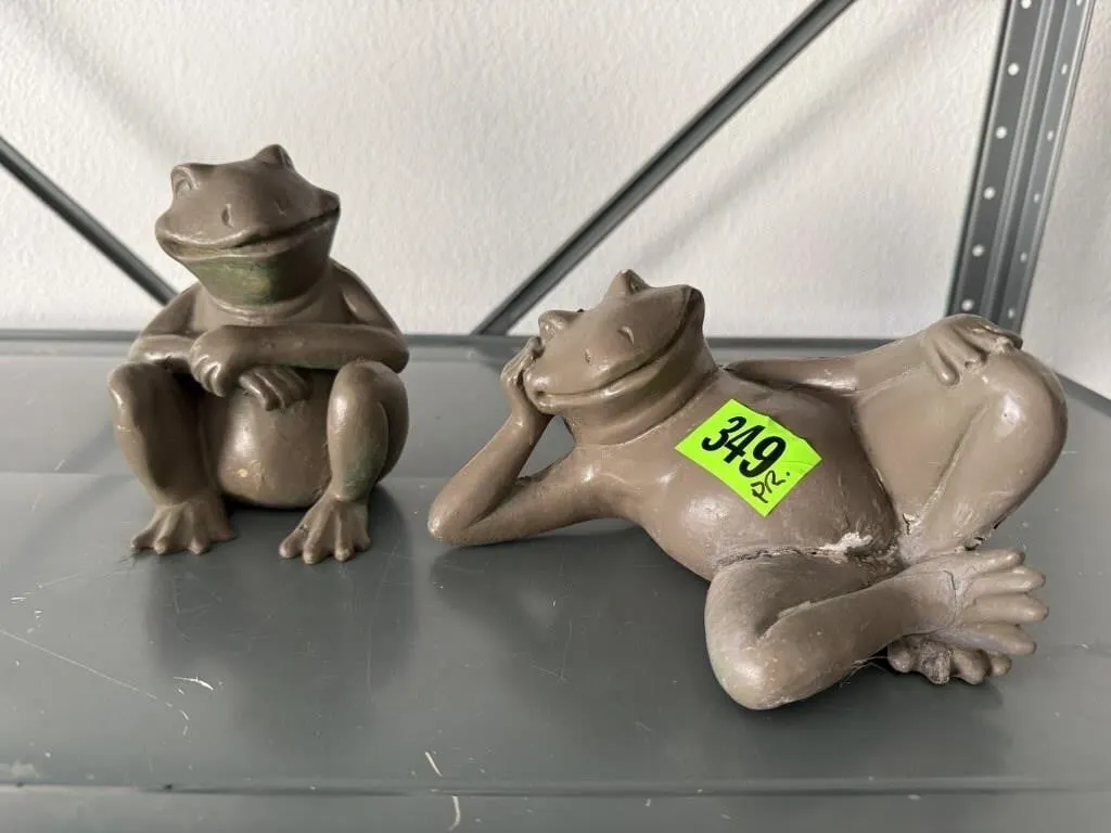 Garden frogs (2)