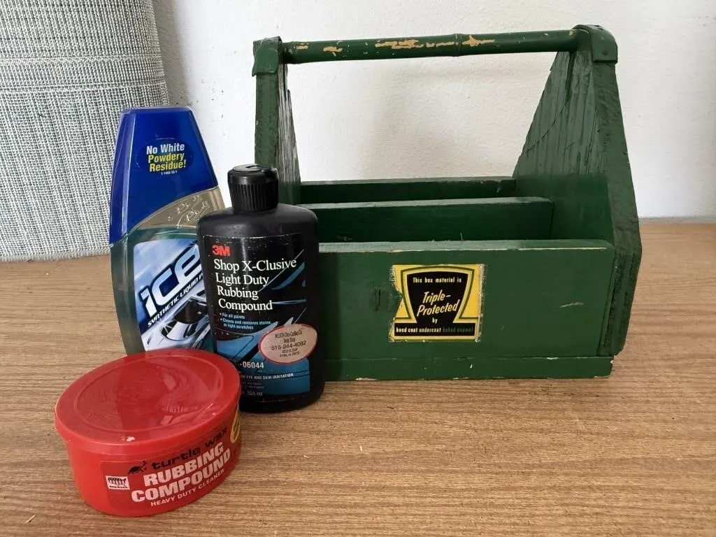 Green toolbox, consumables included