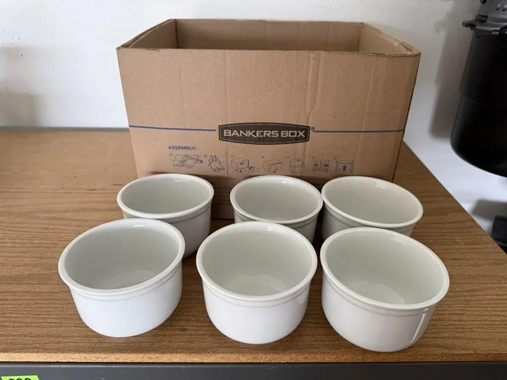 White bowls (16)