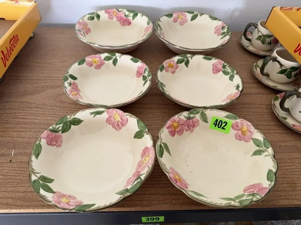 Franciscan Desert Rose Earthenware bowls