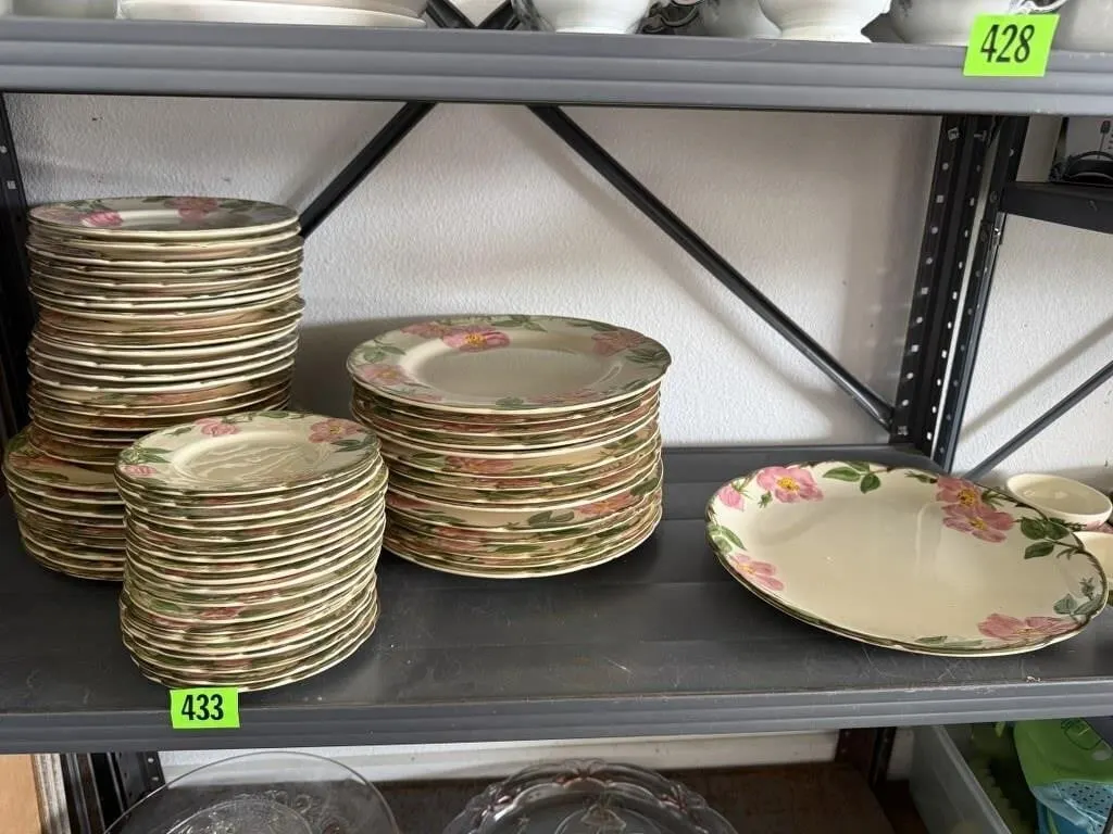 Franciscan Desert Rose Earthenware plates