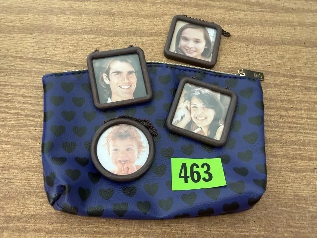 Miniature hanging picture frames