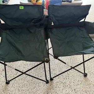 Armless bag chairs (2)