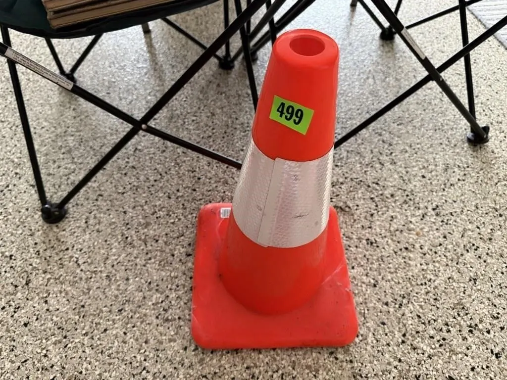 Reflective traffic cone