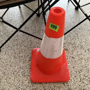 Reflective traffic cone