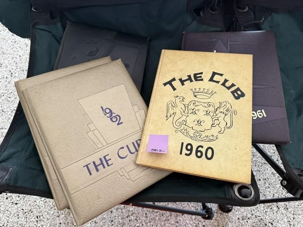 1960-1963 Nevada High School yearbooks (6)