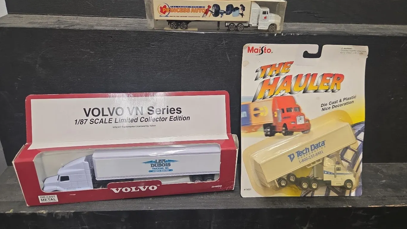 3 - 1/87 Semi & Trailer Sets - NIB