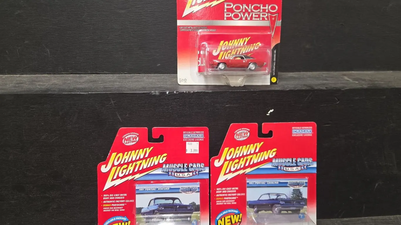 3 - 1/64 Johnny Lightning Cars