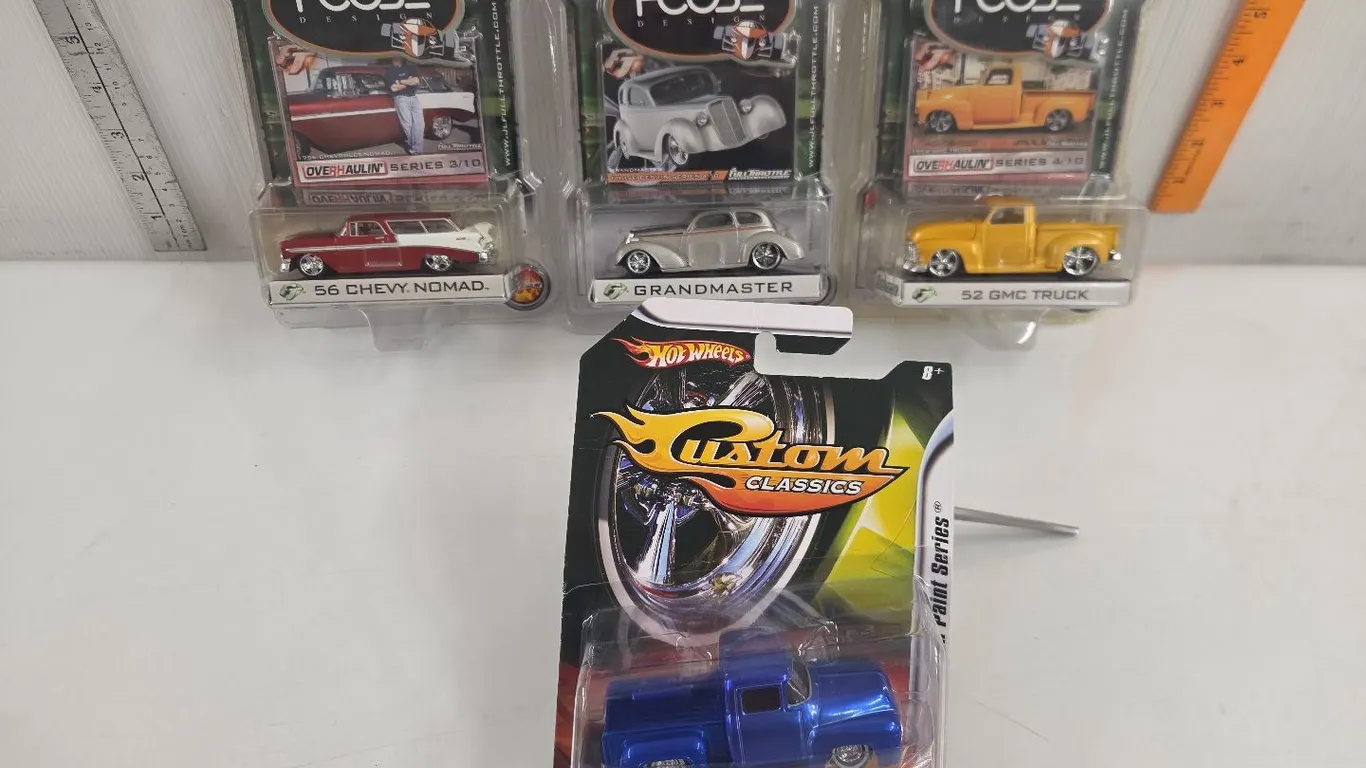 3 - 1/58 Full Throttle Foose Design Cars