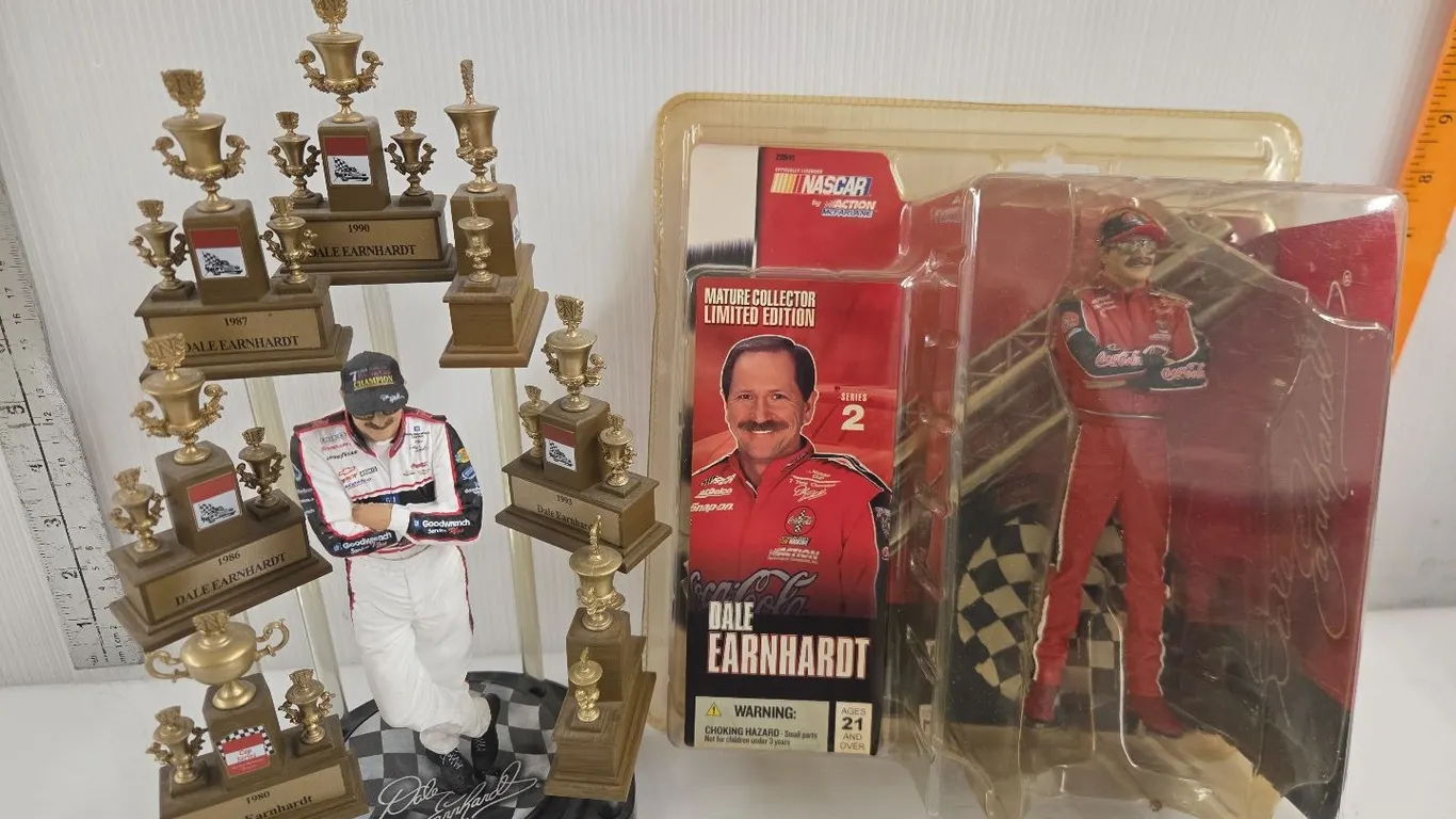 2 - Dale Earnhardt Action figures