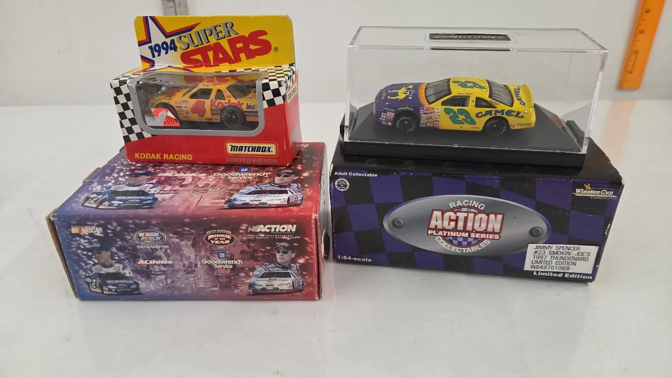 3 - 1/64 NASCARS in box
