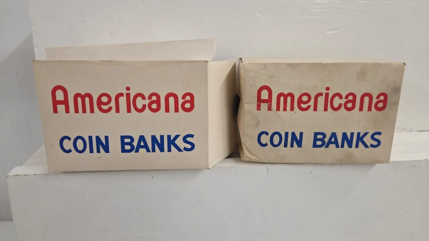 2 - Americana Massey Ferguson Banks - NIB