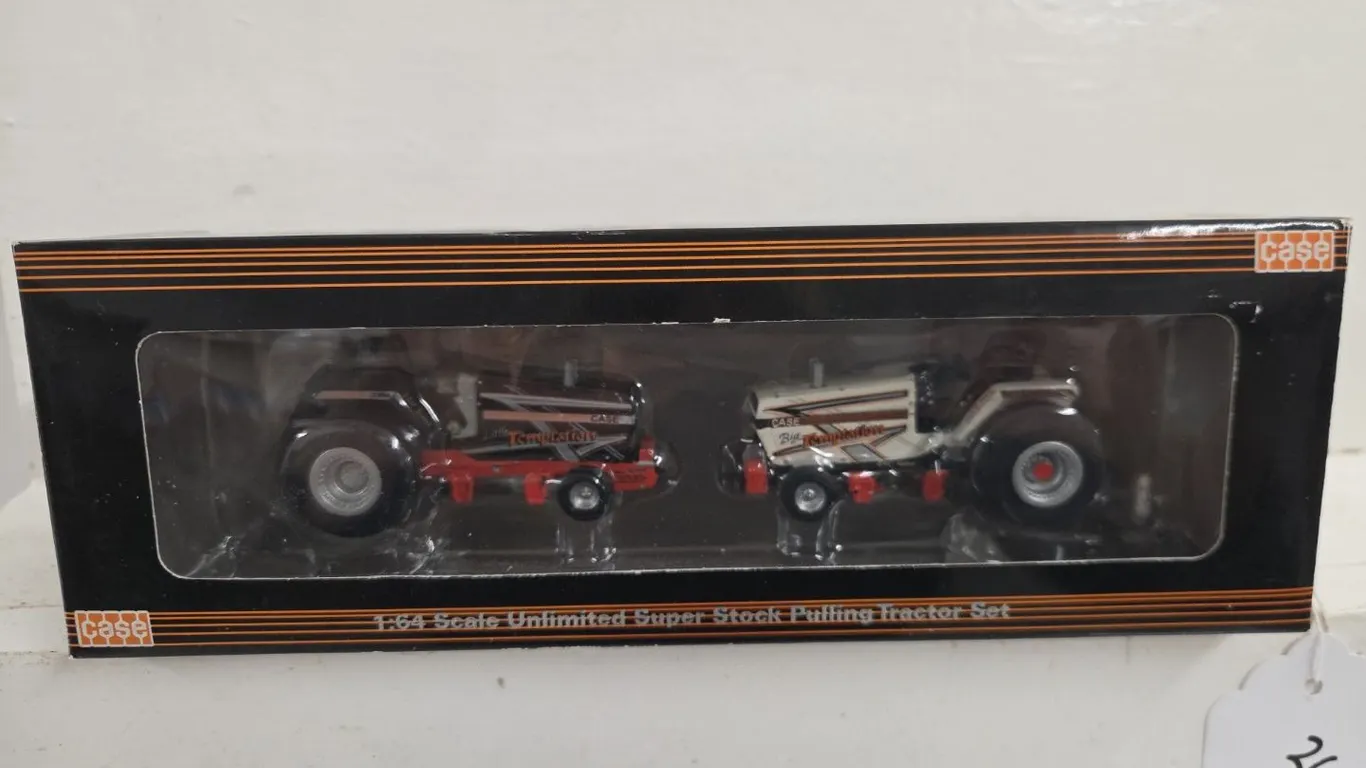 1/64 Case Unlimited Super Stock Tractor Set - Big & Little Temptation - in box