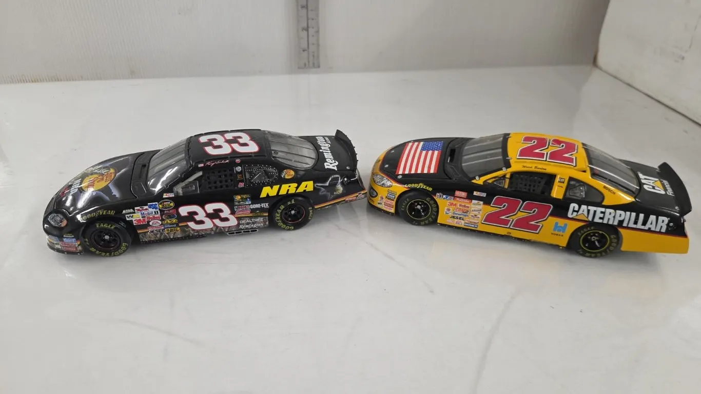 2 - 1/24 NASCARS - Ward Burton & Kerry Earnhardt