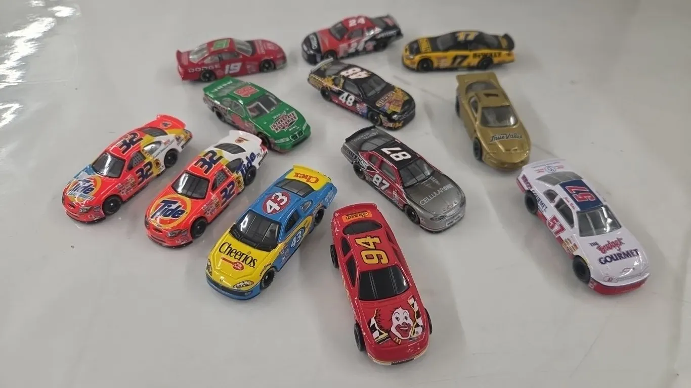 12 - 1/64 NASCARS