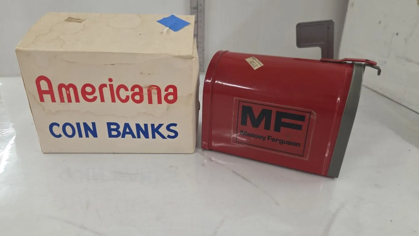 Americana Coin Bank - Massey Ferguson - NIB