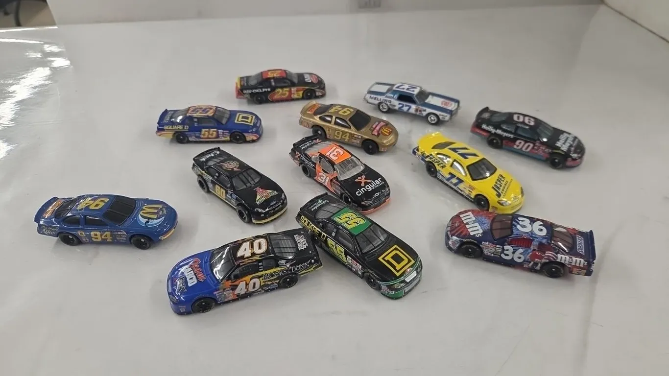 12 - 1/64 NASCARS