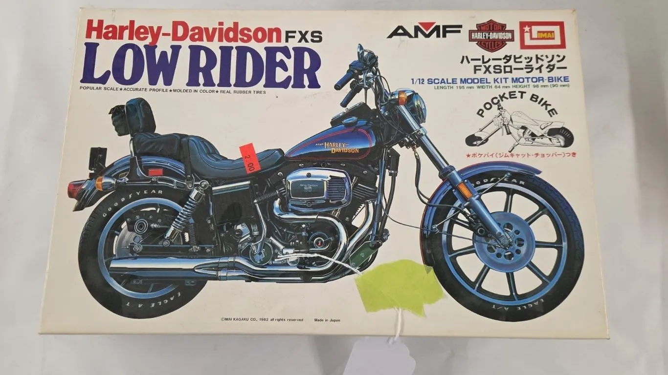 1/12 Harley Davidson FXS Low Rider Model Kit - NIB