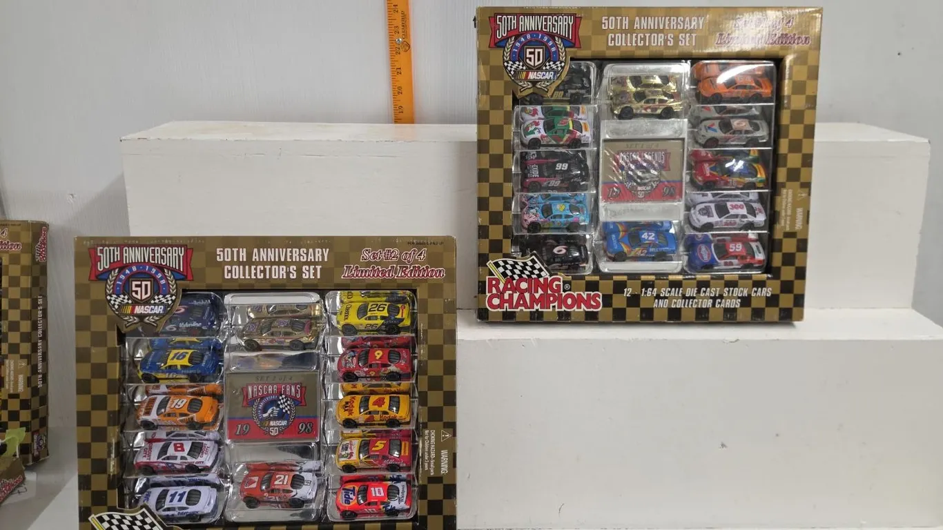 1/64 50th Ann. of NASCAR Sets - Ltd. Ed. - NIB, complete set