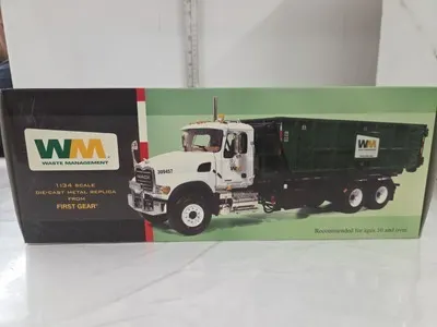 1/34 Waste Management Roll-off Refuse Truck - NIB