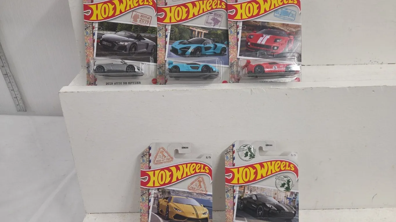 5 - Hot Wheels Cars - NIB