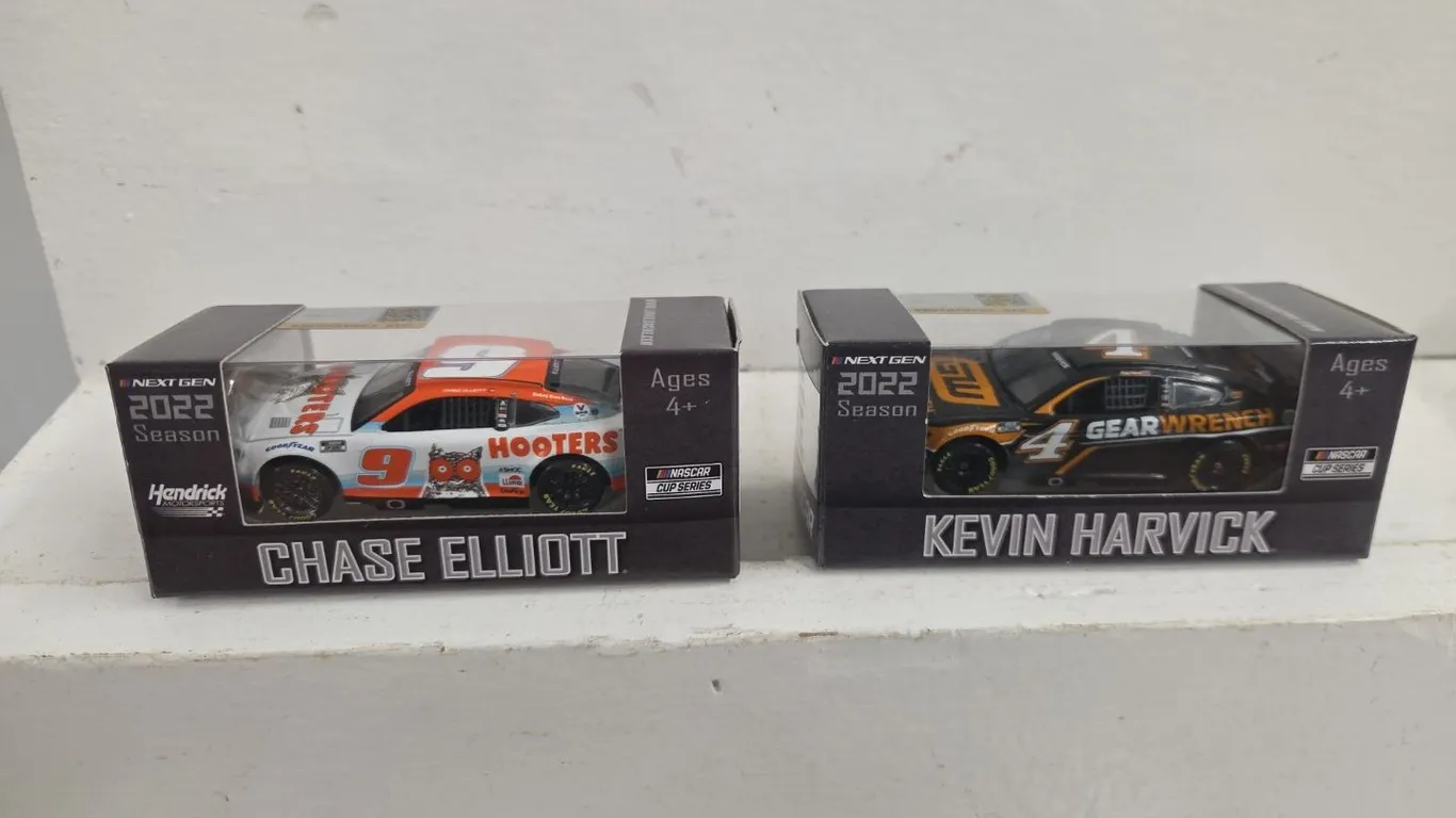 10 - 1/64 Action Racing NASCARS - Ltd. Ed. - NIB