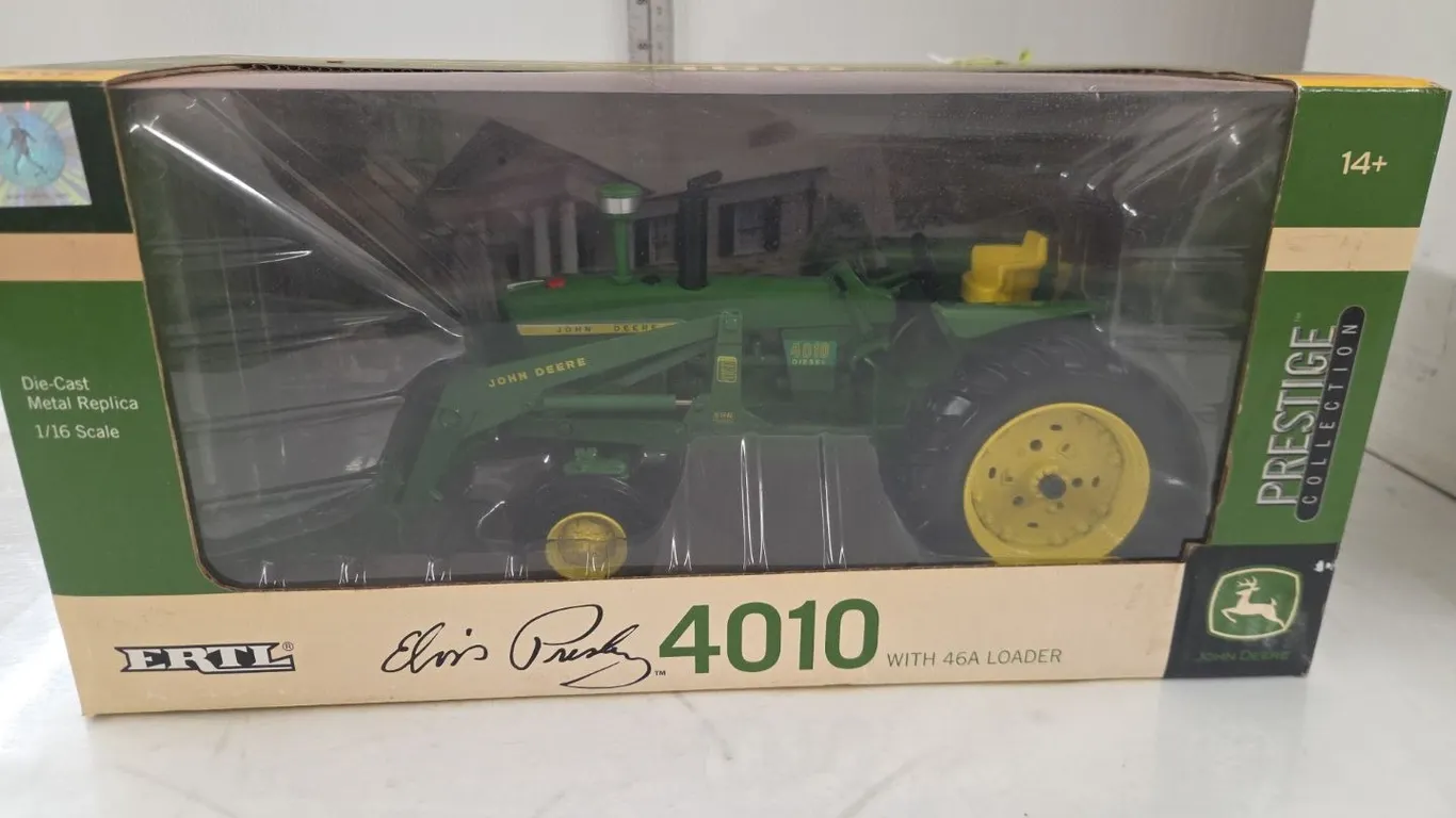 1/16 JD 4010 w/ 46A Loader, Elvis Presley Ed. - NIB