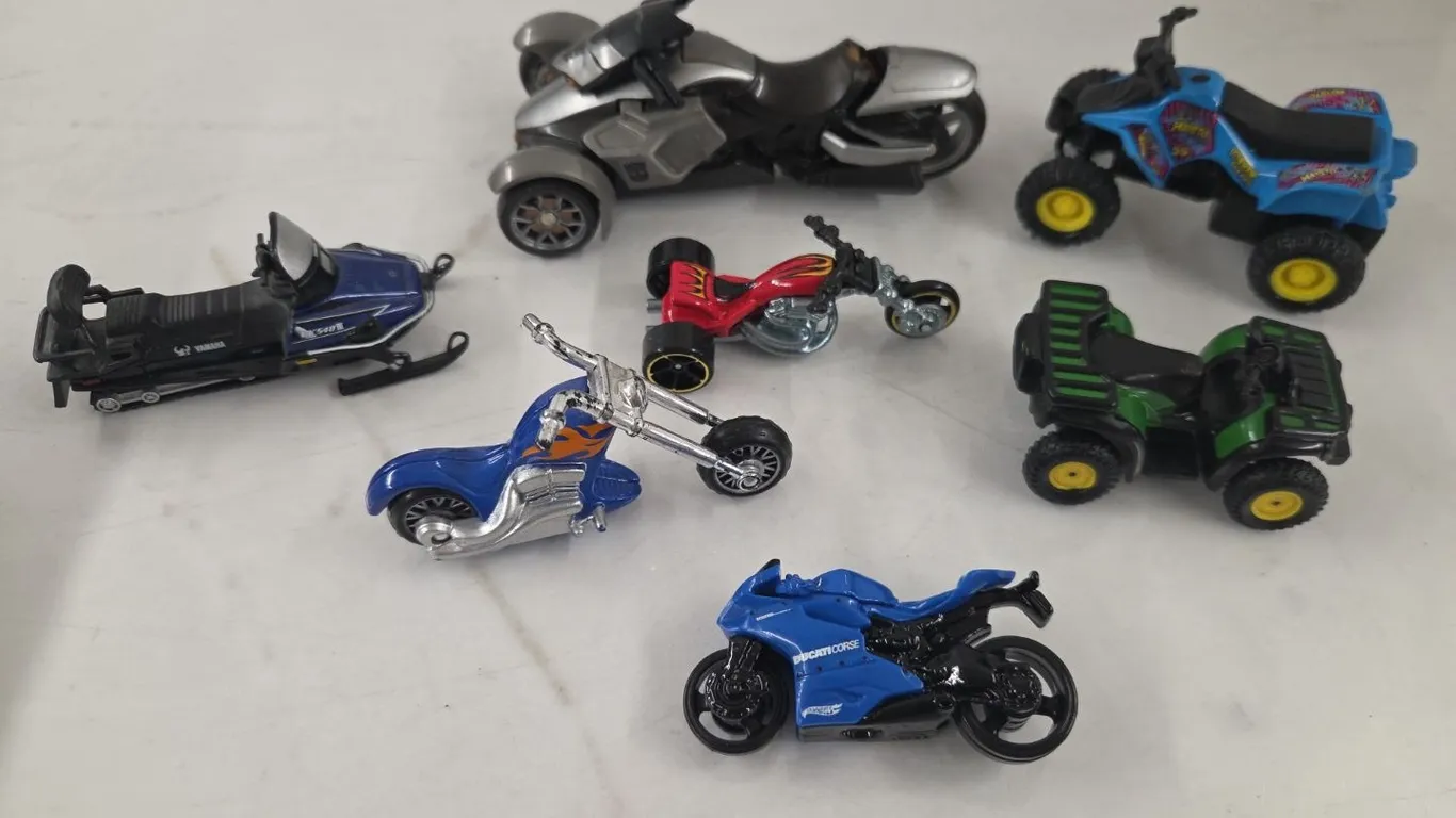 1/58 ATV, Snowmobile, & Motorcycles