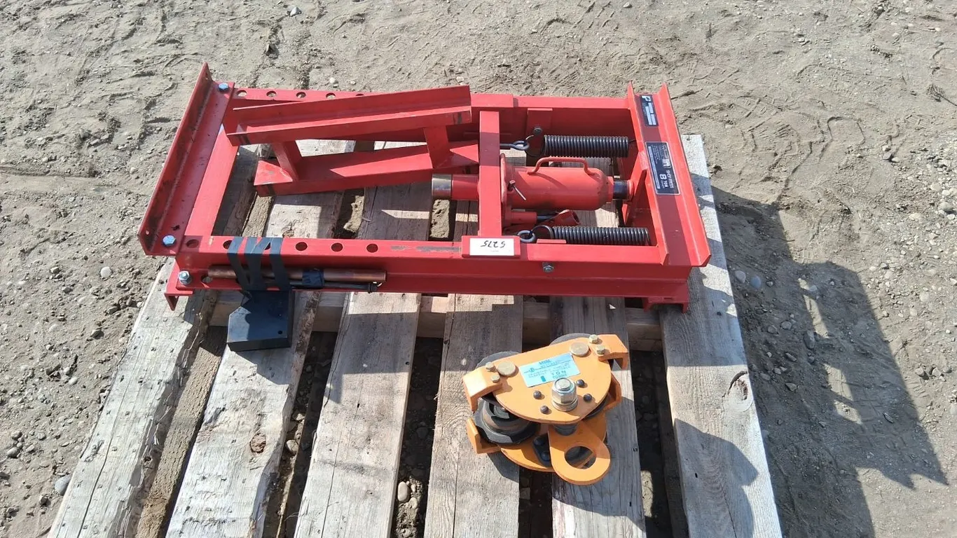 Shur-lift 8 Ton Shop Press, Westward 1 Ton Trolley