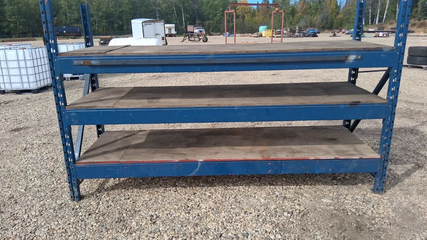 Metal Shelving Unit