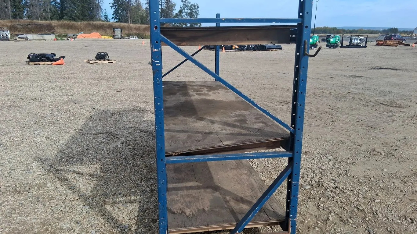 Metal Shelving Unit