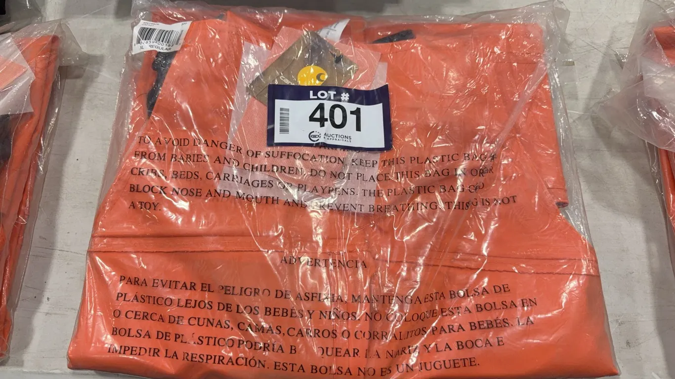 Carhartt PVC Rain Bib Overalls, Size XL