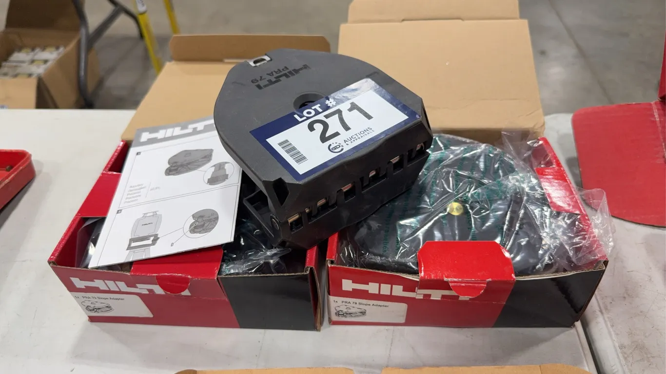 Lot of (3) HILTI PRA 79 Slope Adapters
