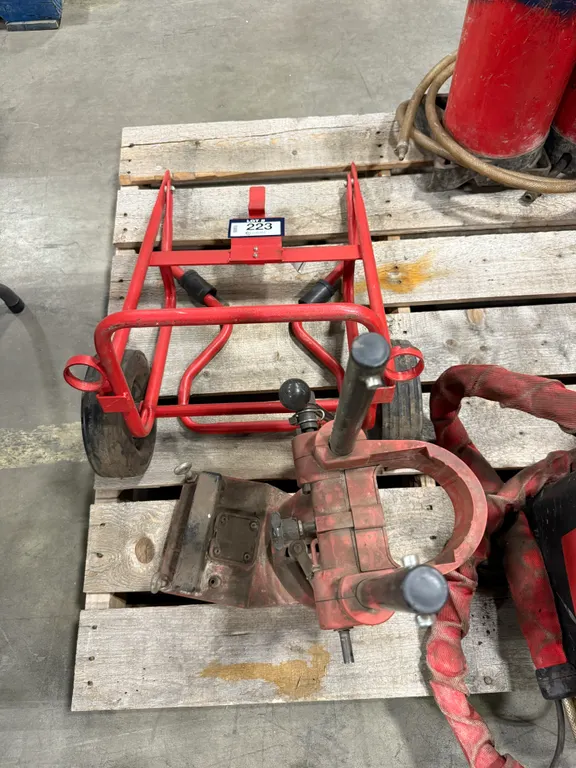 Lot of HILTI Stand and Asst. Dolly