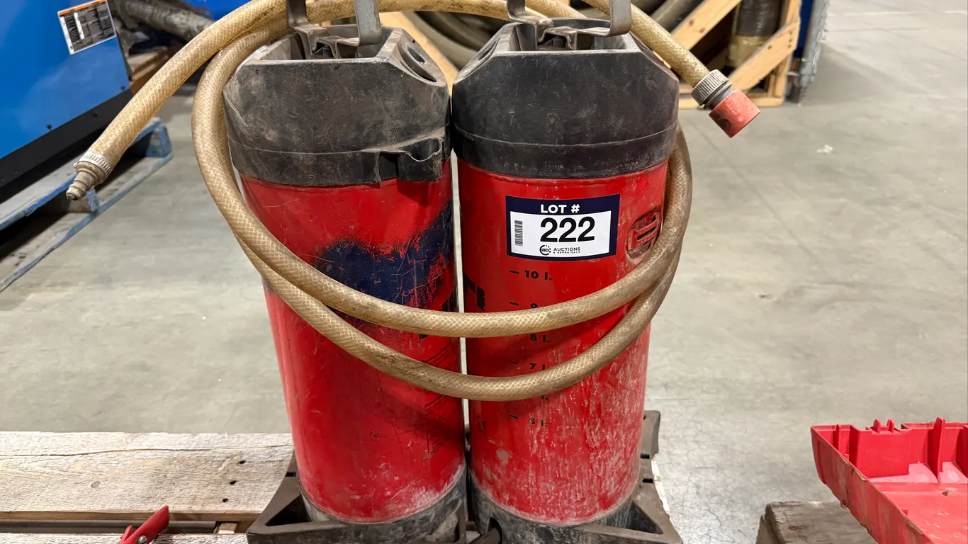 Lot of (2) HILTI Water Pumps