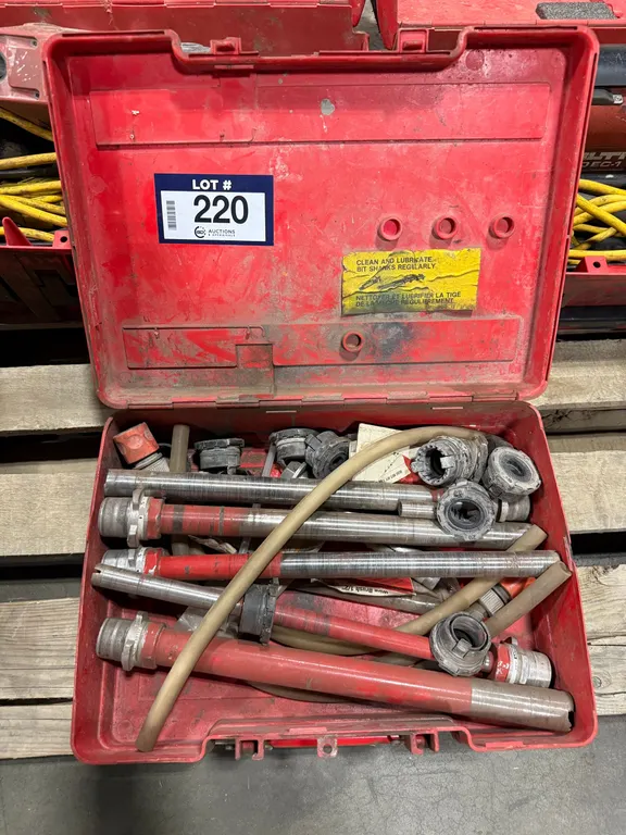 Case of Asst. HILTI Core Drill Bits and Parts