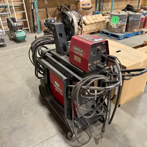 Lincoln Electric Flextec 450 Multi-Process Welder w/ LF-72 Wire Feeder, Cart, etc.