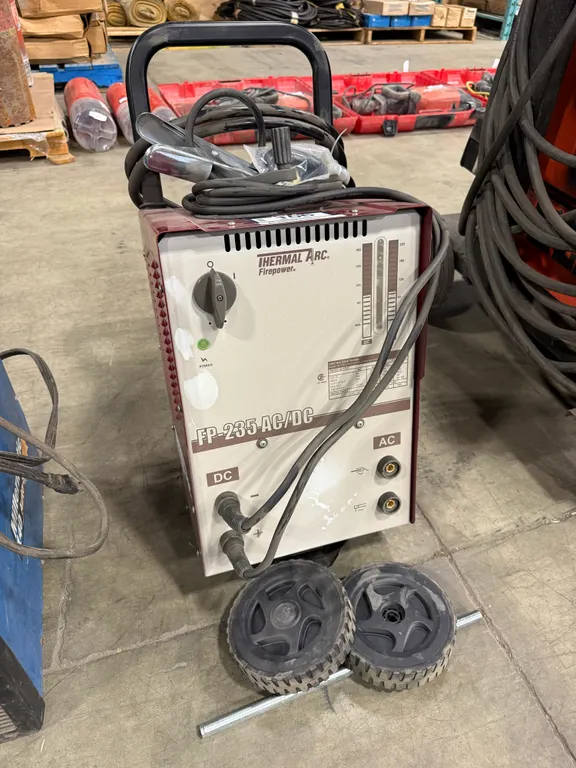 Thermal Arc Firepower FP-235 AC/DC Arc Stick Welder w/ Leads, Wheels, etc.