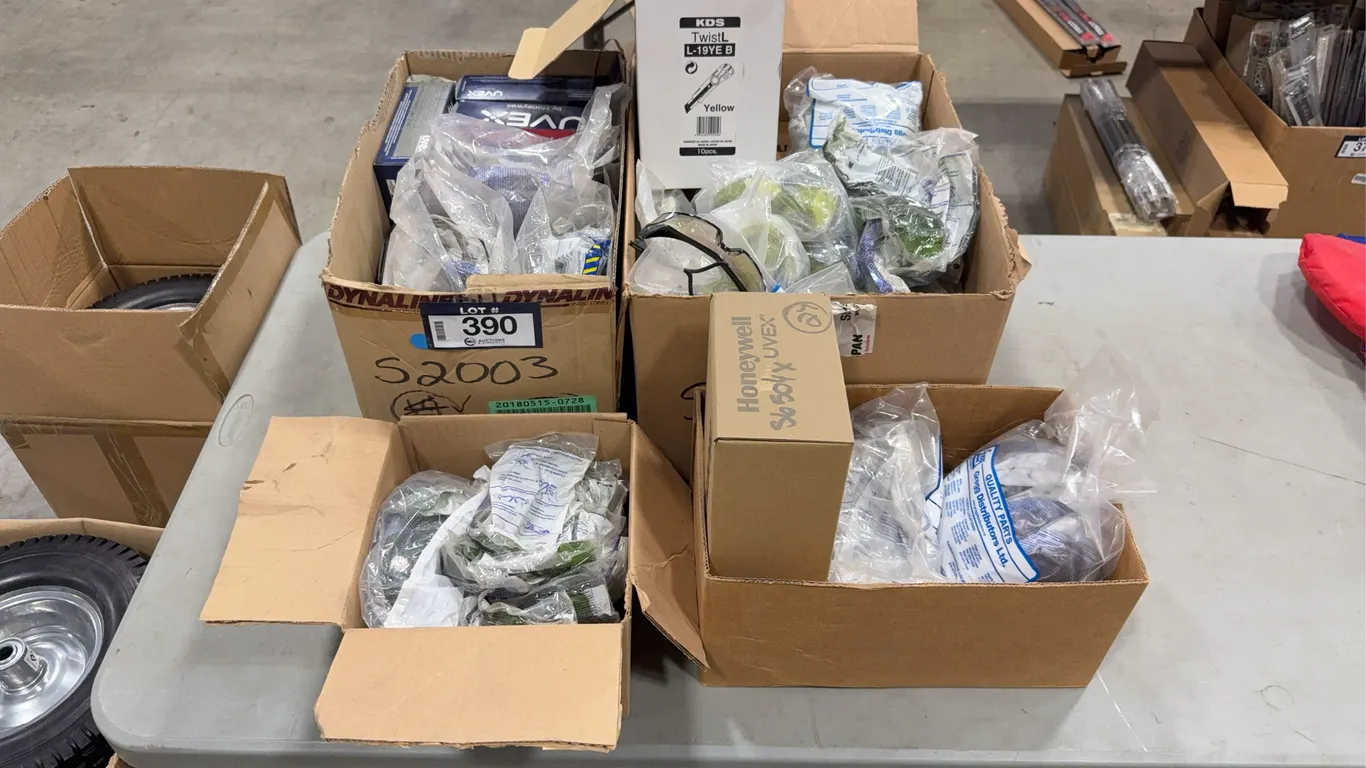 Lot of Asst. Safety Glasses, Lenses, etc.