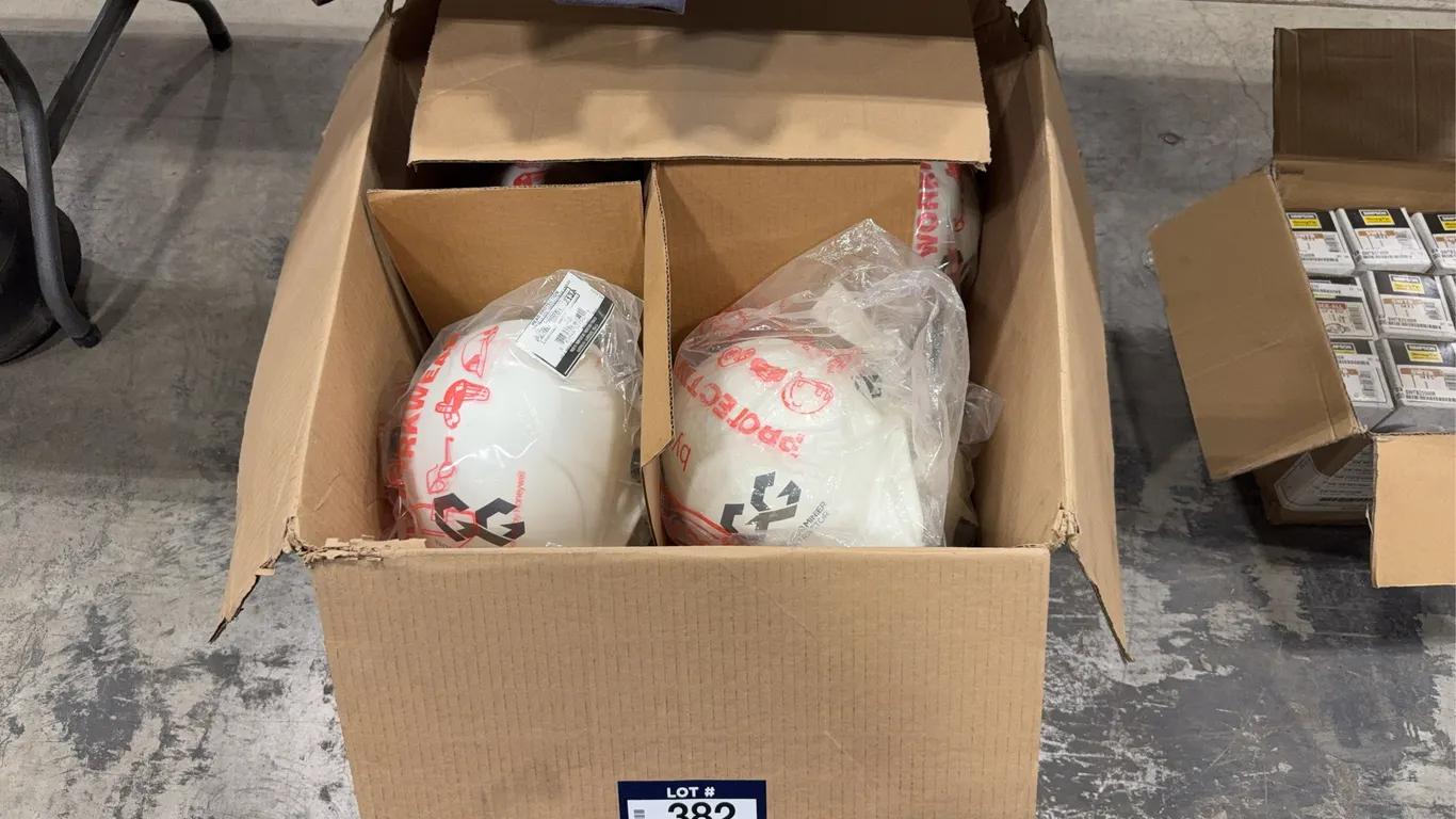 Box of Asst. Hard Hats