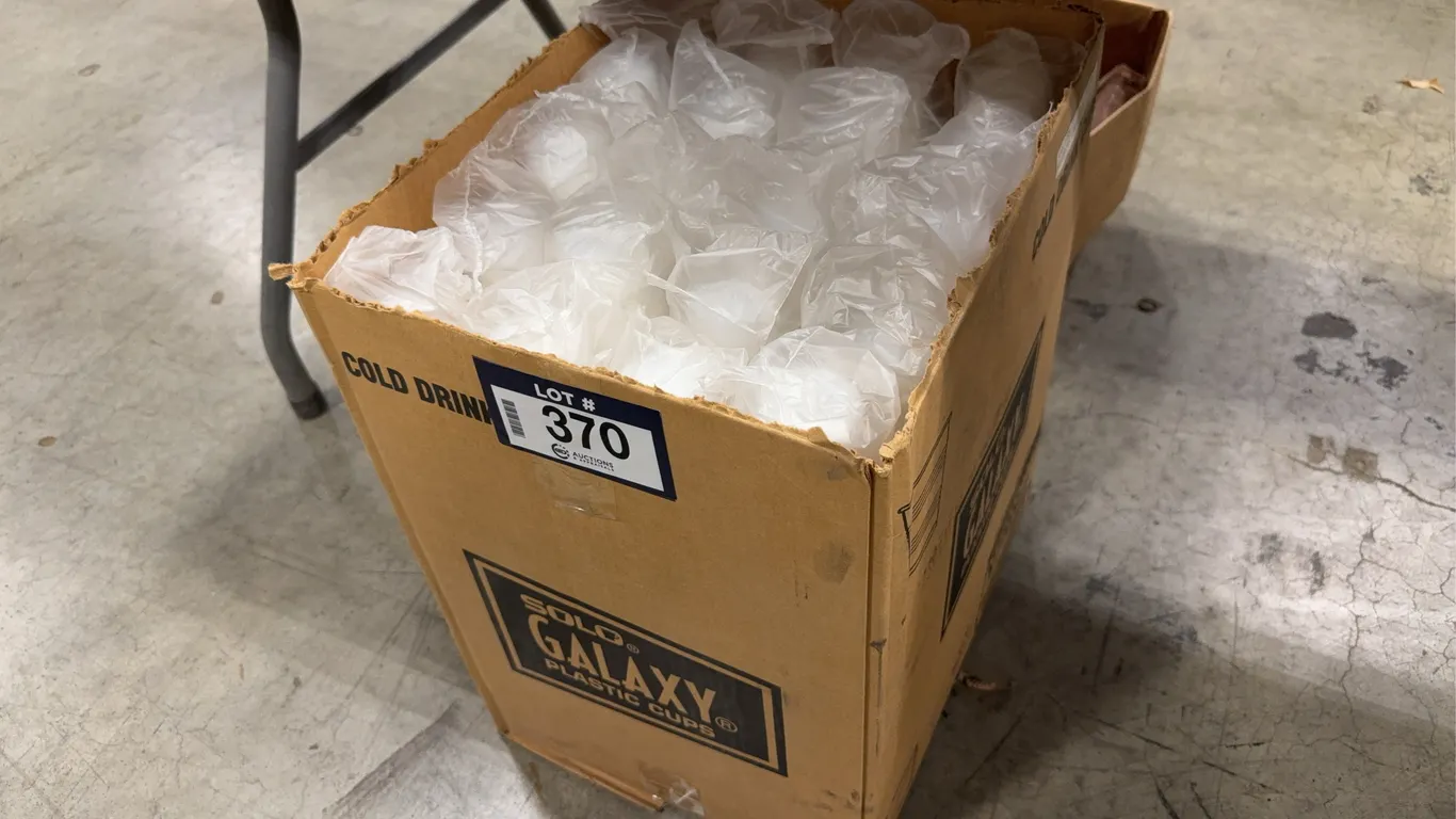 Box of Plastic Cups