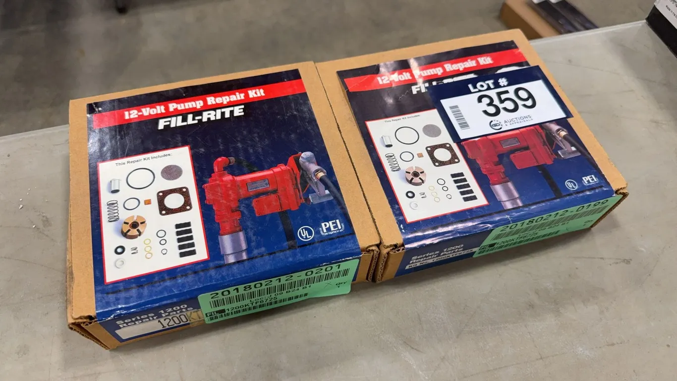 Lot of (2) Fill-Rite 12V Pulp Repair Kit