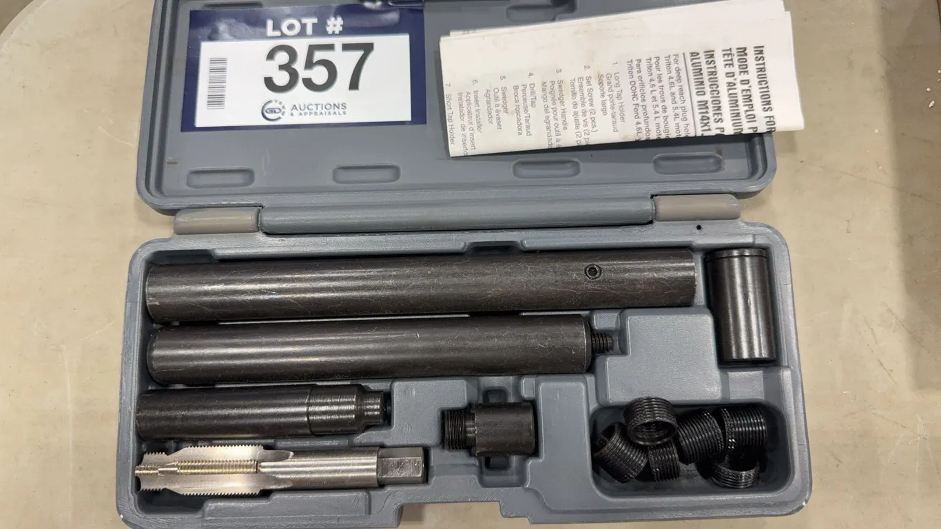 Lisle 65000 Deep Hole Aluminum Head Spark Plug Hole Repair Kit